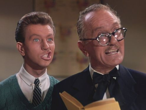 Donald O'Connor's Moses face #1 from Singin in the Rain