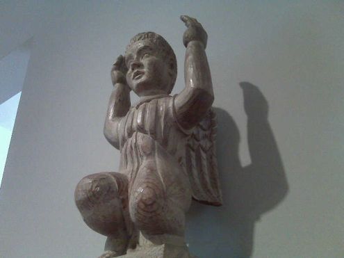 The High Museum of Art: Yellow pine angel from Alabama