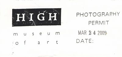 My High Museum photo pass