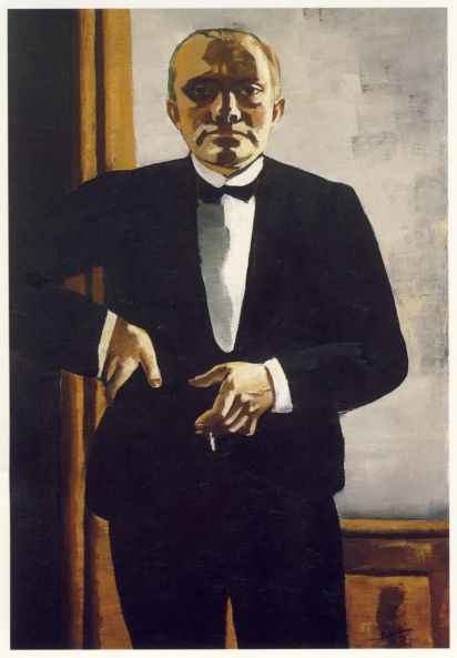 Max Beckmann's Self-Portrait in Tuxedo