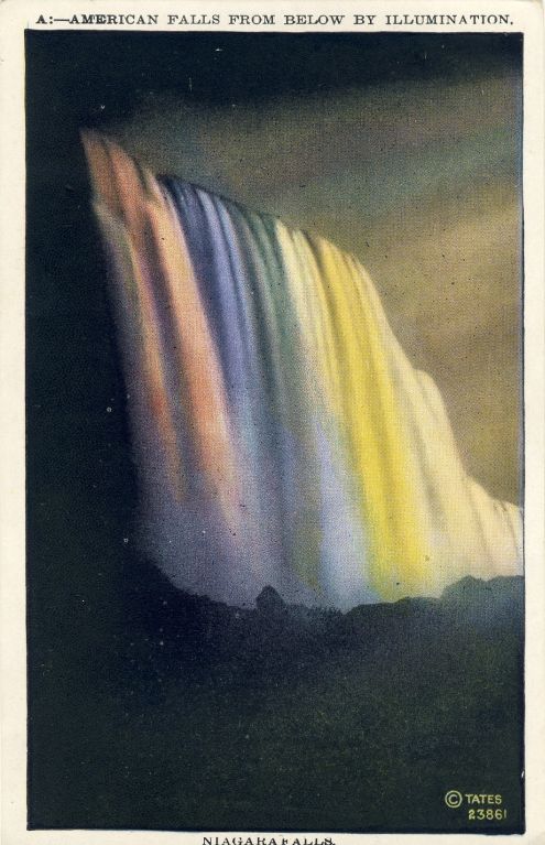 Illuminated Niagara Falls #1