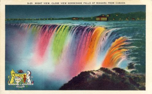 Illuminated Niagara Falls #4