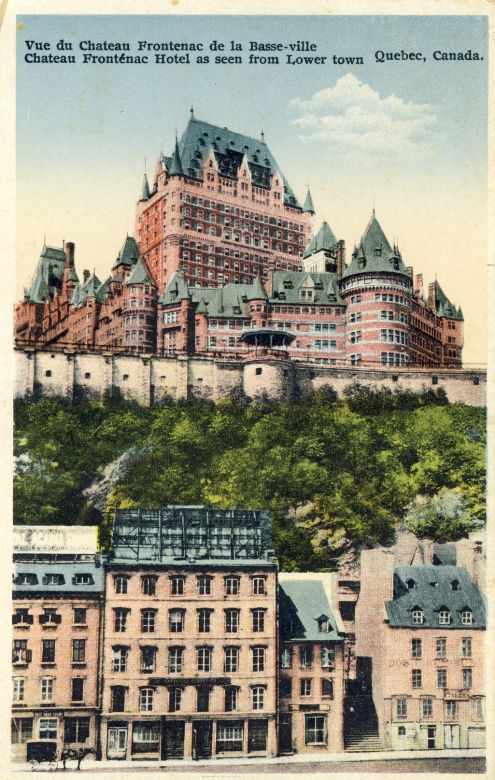 Postcard: Chateau Frontenac, Quebec