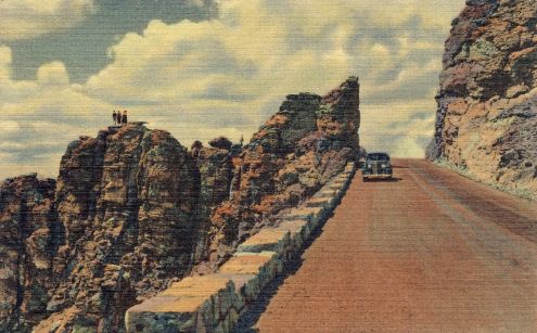 Postcard: Trail Ridge, Colorado