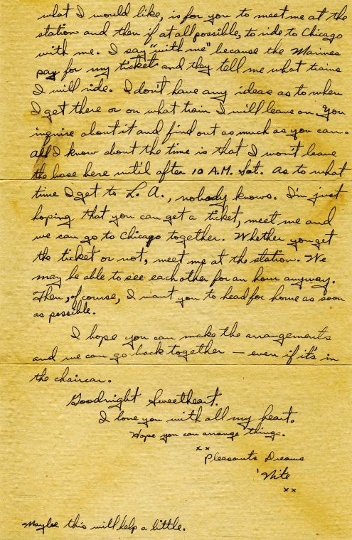 Richard to Alice: 25 July 1944