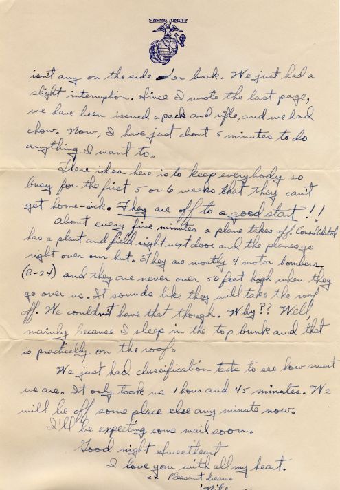 Richard to Alice: 1 June 1944