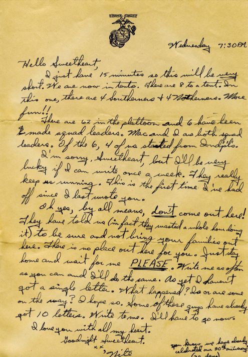 Richard to Alice: 7 June 1944