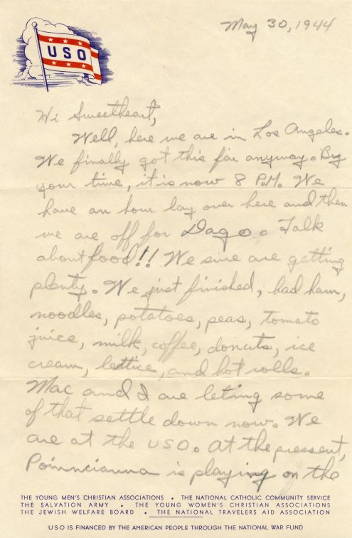 Richard to Alice: 25 December 1944