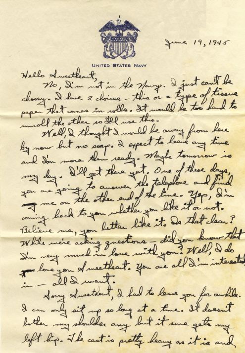 Richard to Alice: 19 June 1945