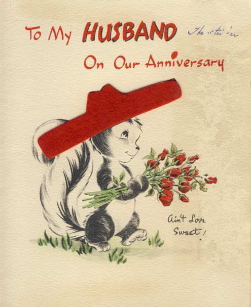 Alice to Richard: 7 May 1946 (front of card)