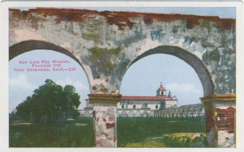 Postcard_San Luis Rey Mission Arches Z93 010713_RESIZED