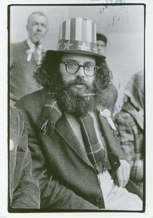 Postcard Allen Ginsberg Spitball Army