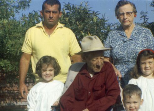 Four generations of our family: 1961