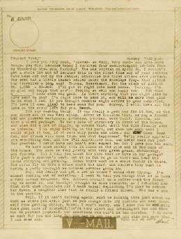 Bev to Ande: V-Mail of 14 June 1943