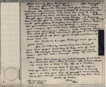 Bev to Ande: V-Mail of 27 March 1943 (part 2)