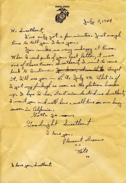 Richard to Alice: 2 July 1944