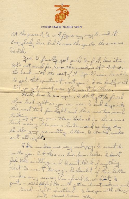 Richard to Alice: 16 November 1944